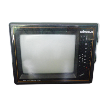 Mini téléviseur tv-827 univox de décoration, années 70/80