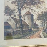 Pair of engravings by Francis Roth and Camilla Lucas 1936