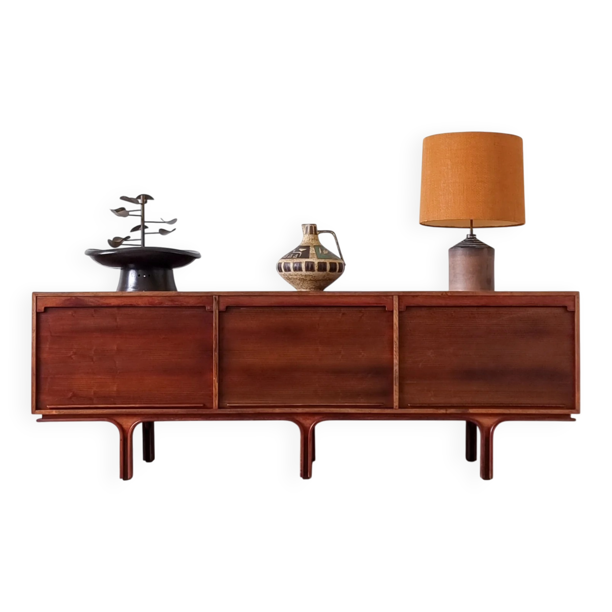 Enfilade M501 en palissandre par Gianfranco Frattini pour Bernini