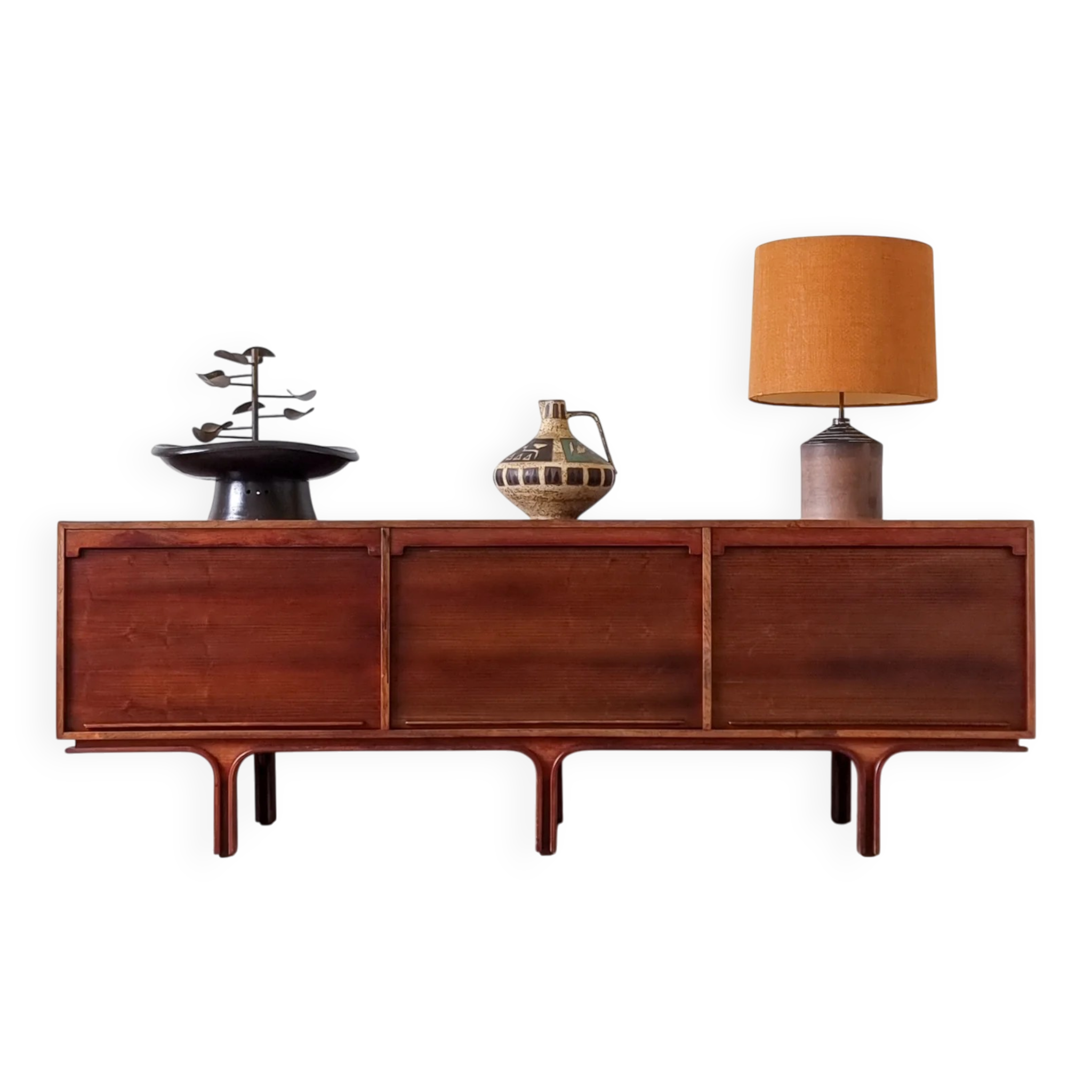 Enfilade M501 en palissandre par Gianfranco Frattini pour Bernini