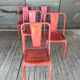 Lot chaise tolix