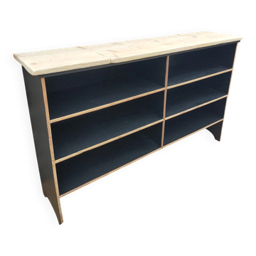 Meuble de métier à casier bois