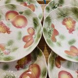 6 hollow plates saline slurries baths fruit-vintage-kitchen patterns
