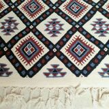 Tunisian hand-woven pure wool rug 295/202