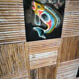 Rattan design bar