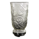 Vase verre pressé