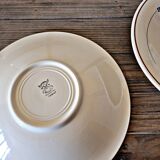 2 raised round dishes Moulin des Loups Orchies Isabelle
