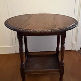 Coffee table with flaps