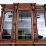 Library, France, around 1890.