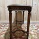Louis XV style curved upholstered piano bench