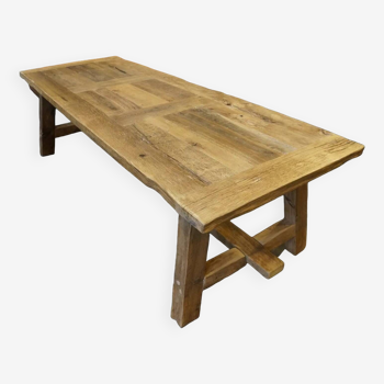 Table de ferme en vieux chene massif dimensions 240x100 cm