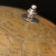 Globe terrestre des années 1960