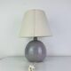 Ceramic ball lamp grey/blue, vintage 1960s