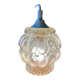 Vintage bubble glass pendant light