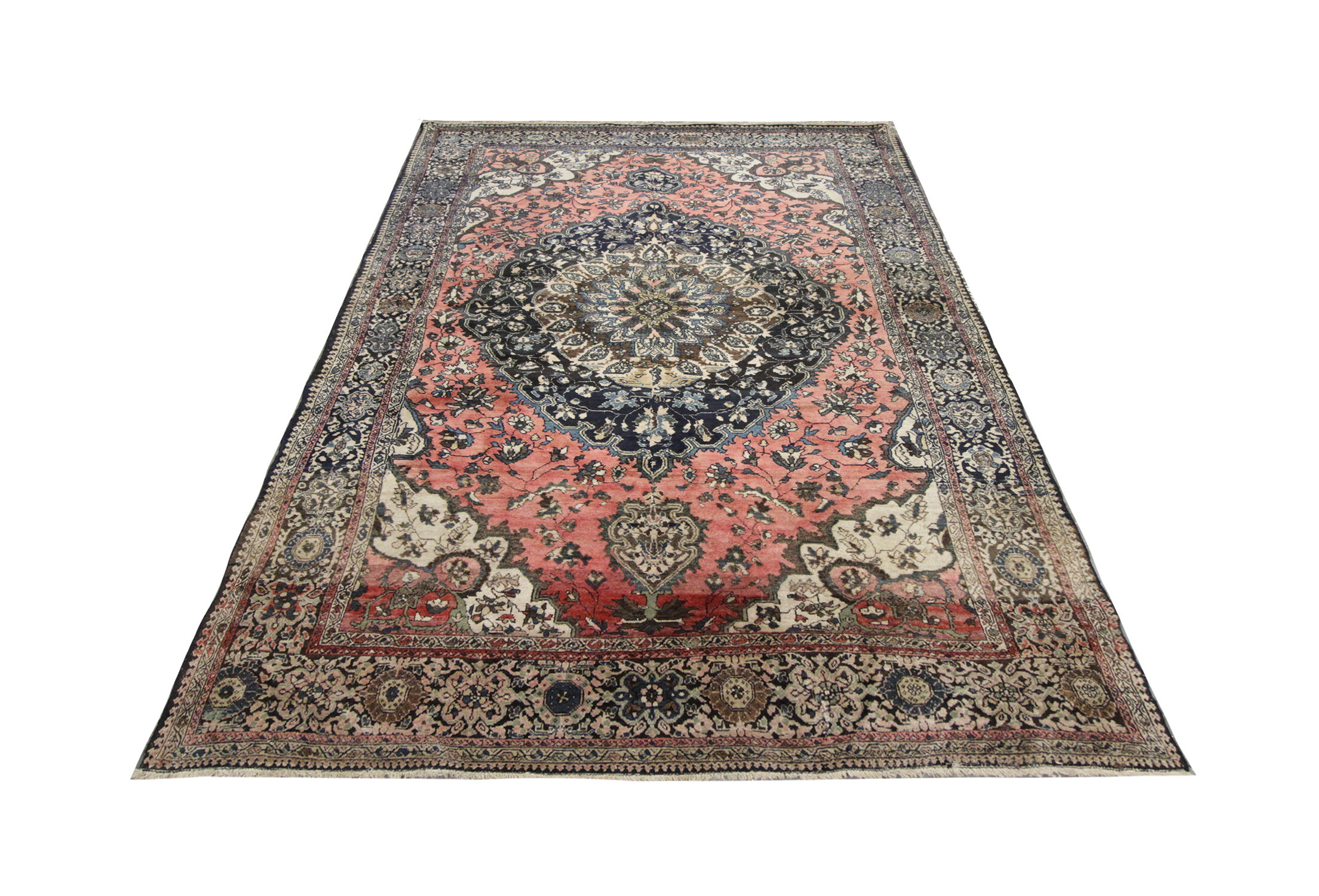 Antique Persian Farhan Area Rug 113x192cm