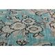 ❤1970s Vintage Persian Handmade Wool Cotton Blue Area Rug❤ 302x376
