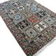 Moroccan rug made of pure wool and handmade, 220cm x 150cm.