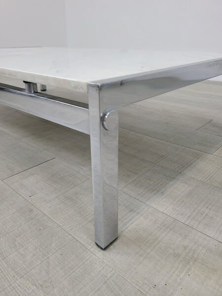 Vintage marble coffee table design J.A.Motte for Airborne 1960