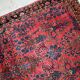 Handmade antique Persian Sarouk rug 112cm x 164cm 1920s - 1B748