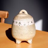 Empty pocket, Vase, the 2 potters, Jacques Serreet Michelle Bargoin, enameled lava circa 1960