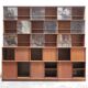 Bibliothèque vitrine par Didier Rozaffy pour les éditions Meubles Oscar