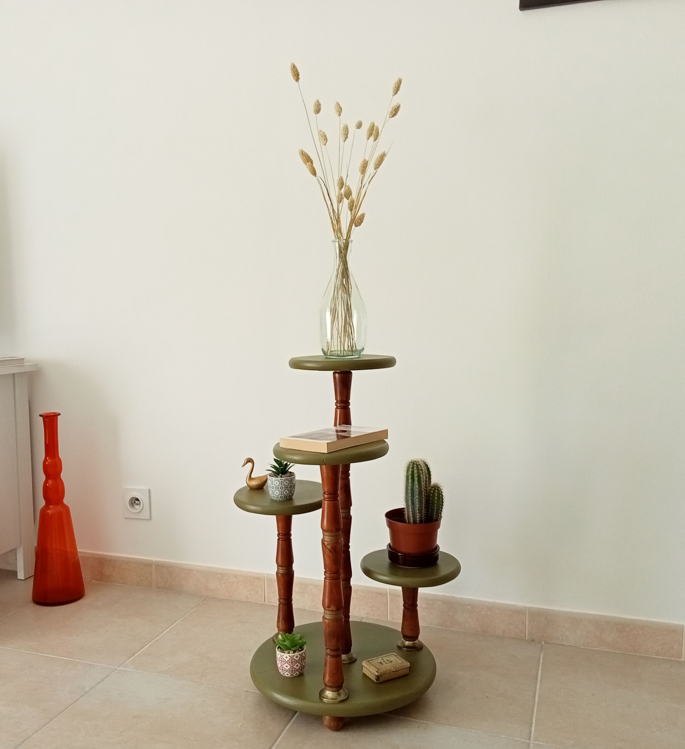 Vintage plant shelf 50/60s