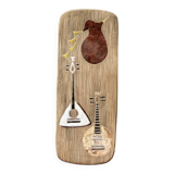 Ceramic wall plaque, musical theme