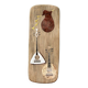 Ceramic wall plaque, musical theme