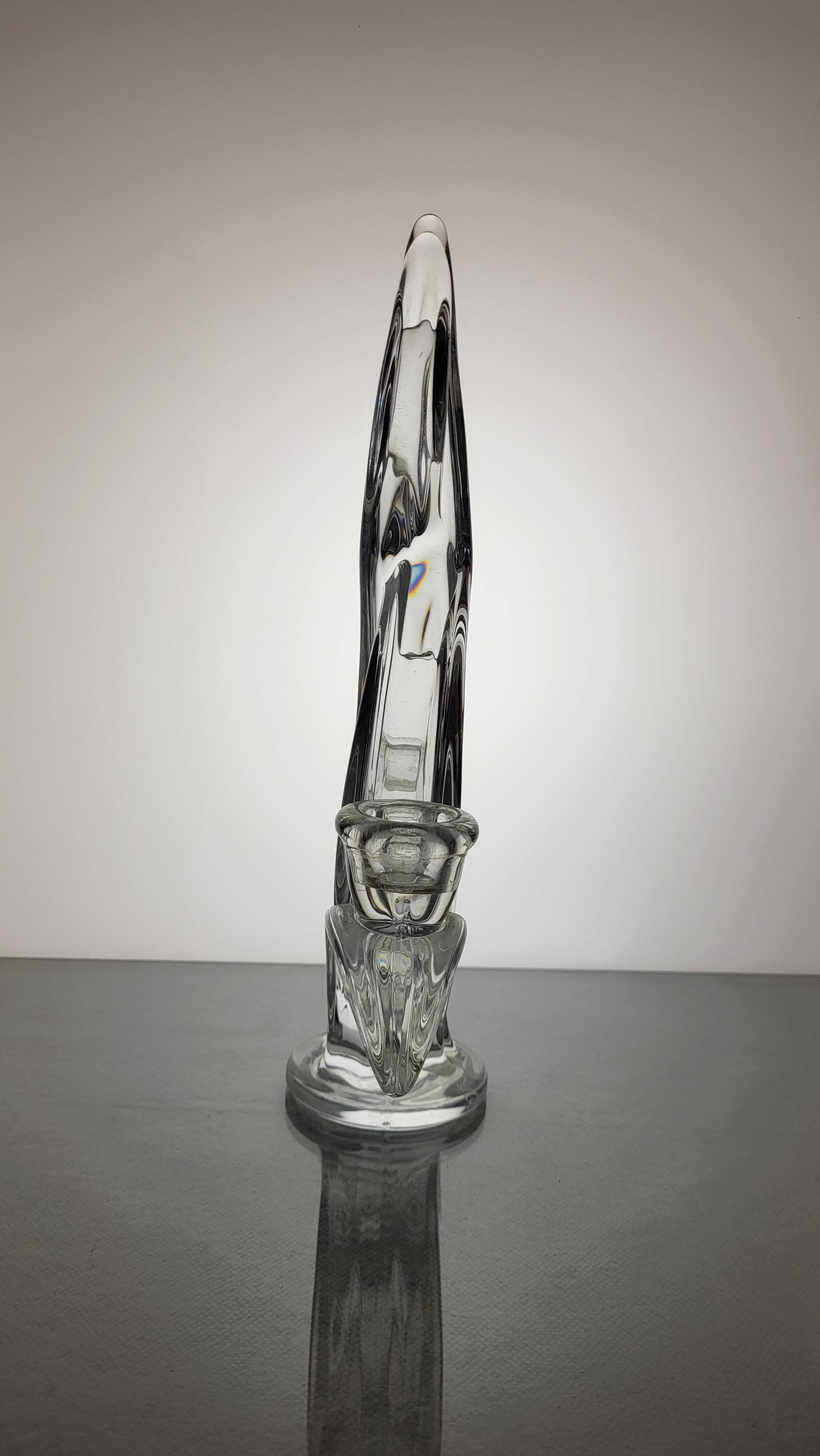Vannes crystal candlestick holder