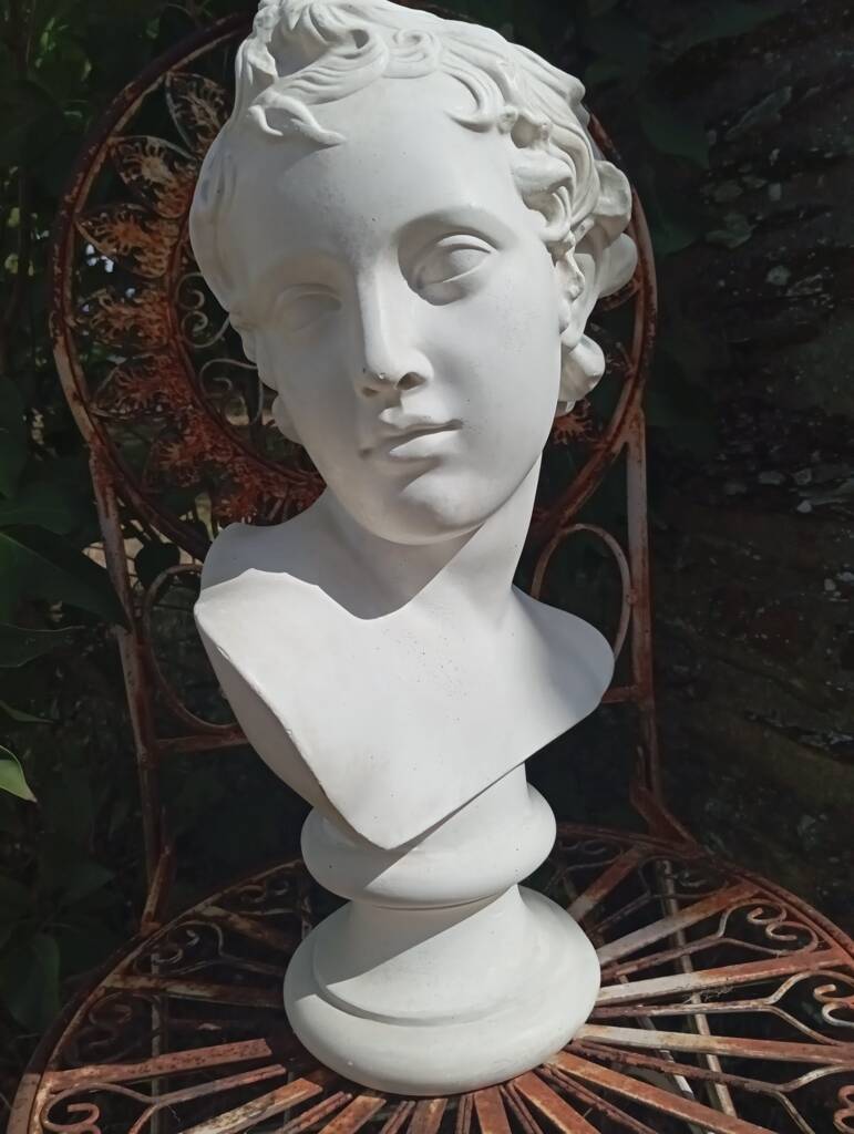 Bust of Eros, cast from the Louvre early 20th century.