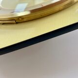 Pendule formica jaune années 60 marque FFR à pile
