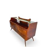 midcentury rosewood chest of drawers.