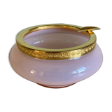 Vintage opaline glass ashtray