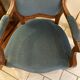 Louis Philippe armchair in walnut