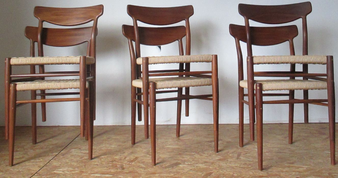 6 Lübke chairs