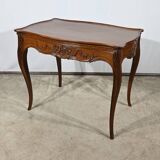 Petite Table Cabaret en Acajou, style Louis XV, époque Napoléon III – Milieu XIXe