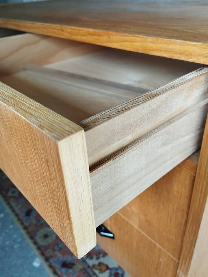 Geometric desk vintage design 1950s