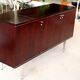 Sideboard solid wood and steel, France, cira 1970, Negroni edition