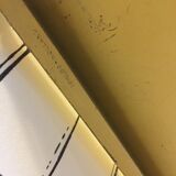 Yellow shelf Romado, Holland, 1960