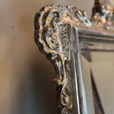 Silver Table Mirror on a Wooden Core, Venice, Circa 1750