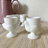Vintage hen eggcups