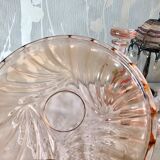 Liqueur service of the crystal factory hartzvillier france handmade 6 pieces