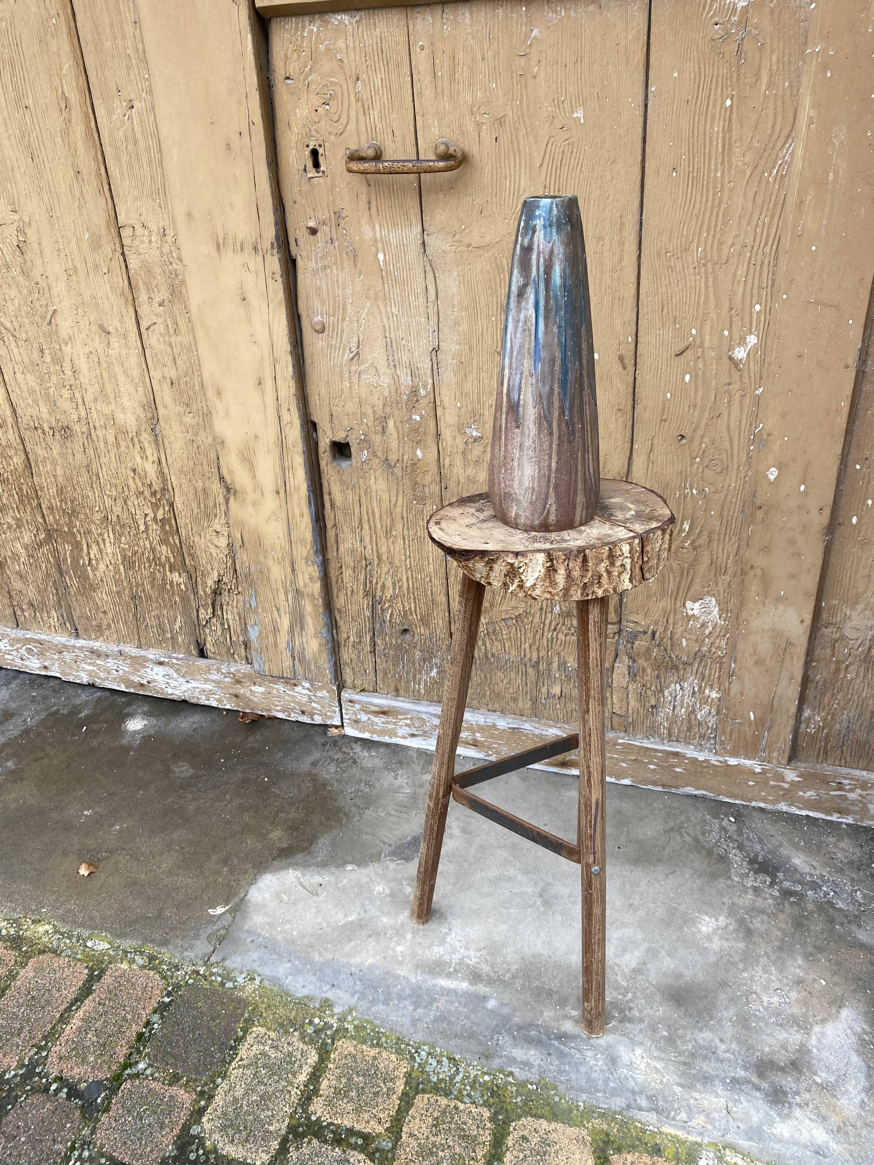 Gilbert Méténier ceramic vase