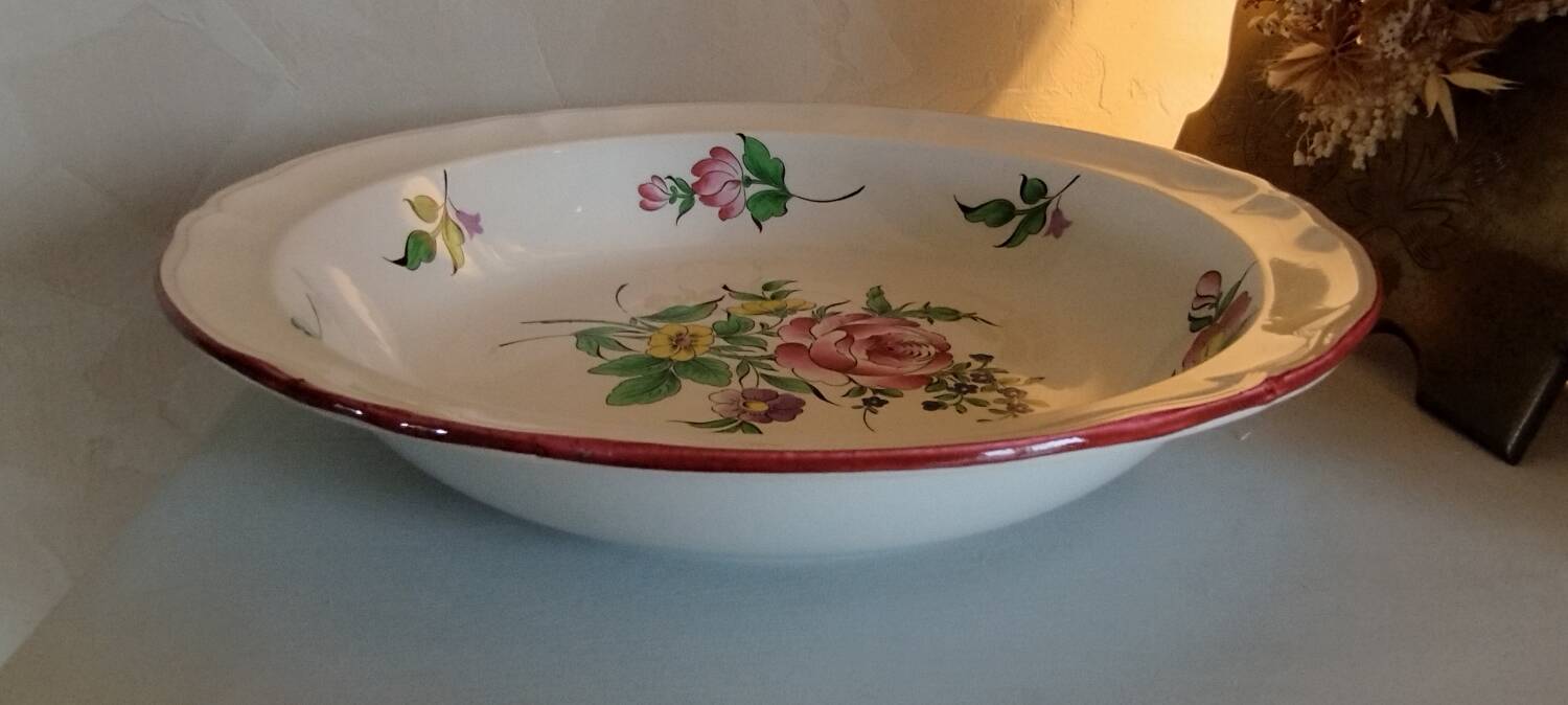 Plat creux Lunéville Keller et Guérin