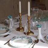 Suite de 5 assiettes Terre de Fer