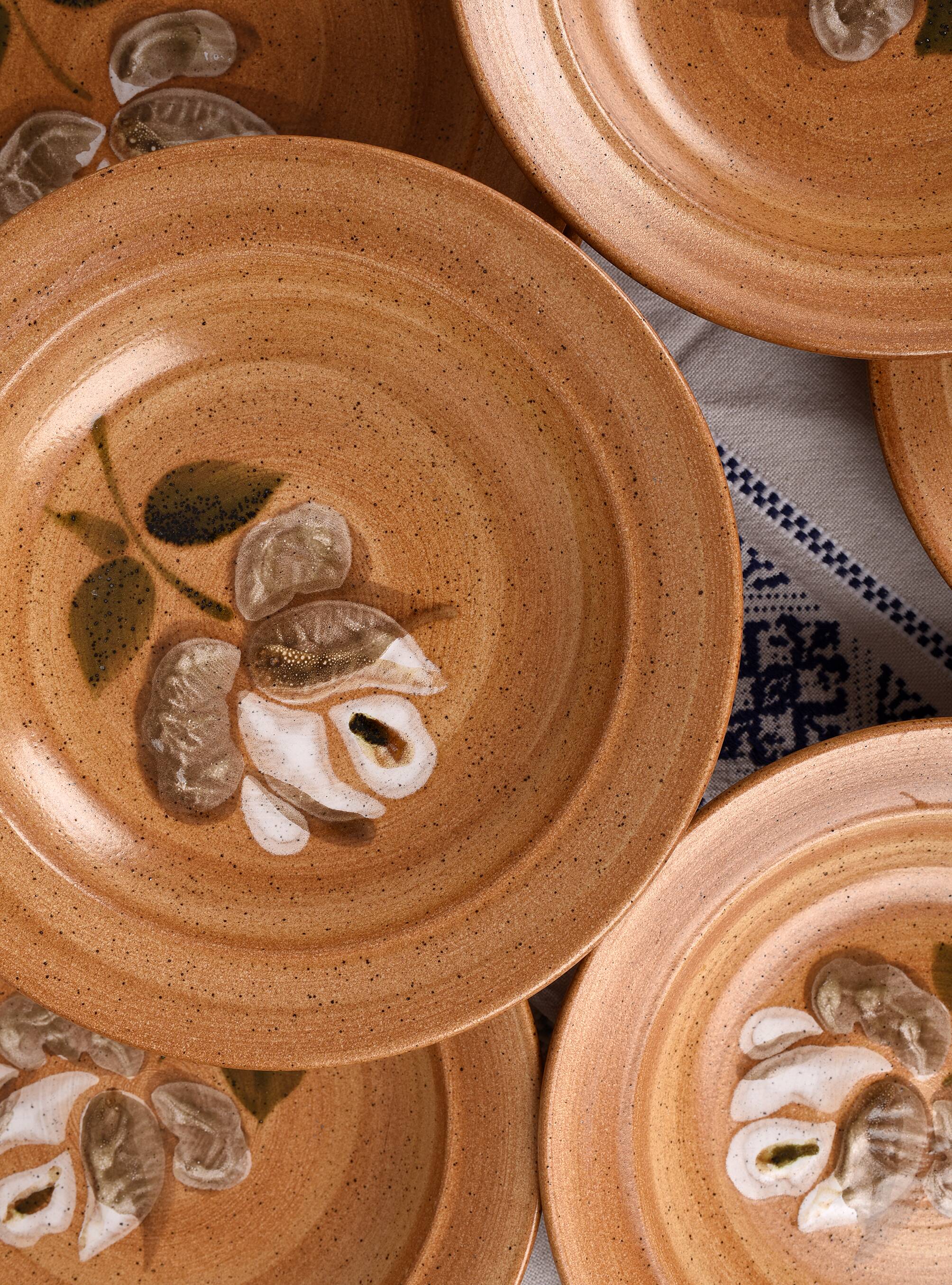 St-Amand 70s ceramic plates