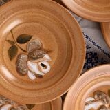 St-Amand 70s ceramic plates