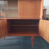 Buffet bar scandinave en teck