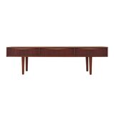Oak lowboard, Danish design, 1970s, production: Denmark