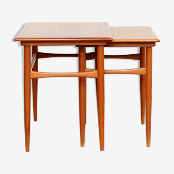 Tables gigognes de Kai Kristiansen pour Skovmand & Andersen